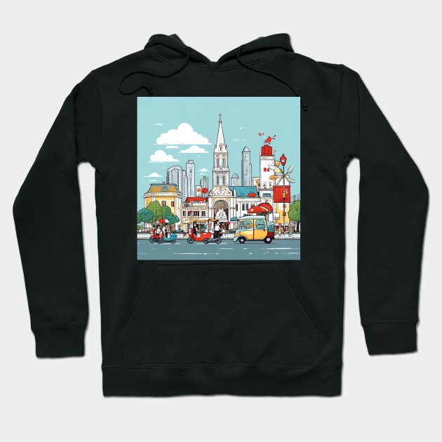 Ho Chi Minh City Hoodie by ComicsFactory